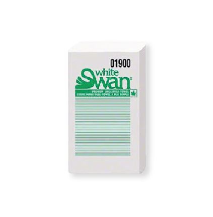 White Swan Singlefold Towel 250/pkg 16/case