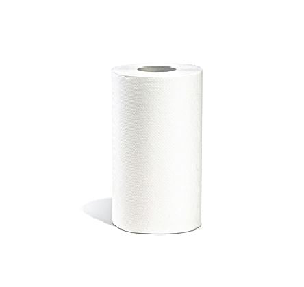 Classic 8" White Roll Towel 205' roll 24/case