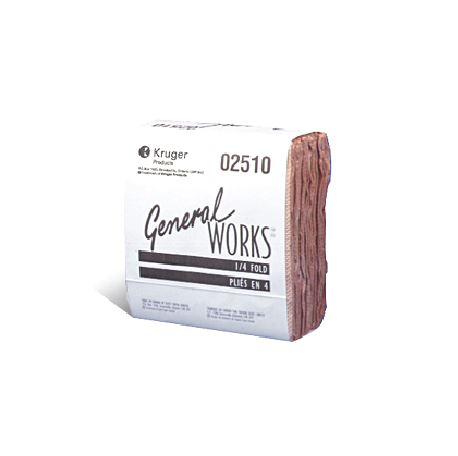 1/4 Fold 3-ply Extra Strength Wipers 40/pack 20/case