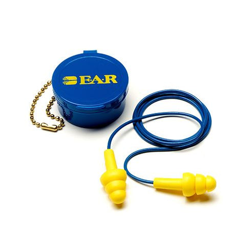 Ear Plugs Ultrafit c/w Cord & Case 50/Box