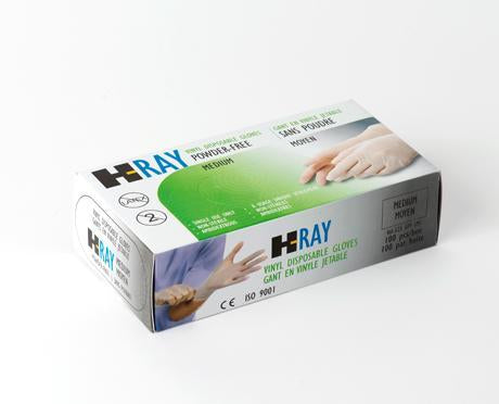 Vinyl Disposable Gloves (L) 100/box