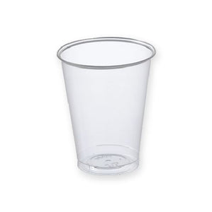 9 oz Clear Unwrapped Plastic Cups 500/case