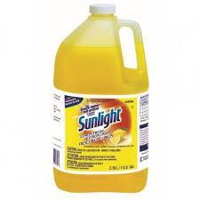 Sunlight Lemon Fresh - Dishwashing Liquid 4x3.78L