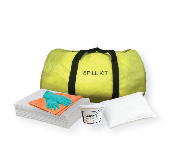 30 Litre Oil Only Spill Kit Yellow Duffel Bag