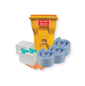 Wheeled Mobile Oil Only Spill Kit 60 Gal