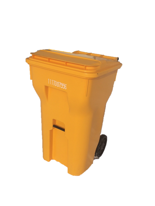 Wheeled Yellow Spill Kit Container 60 Gal