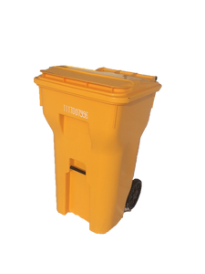 Wheeled Yellow Spill Kit Container 60 Gal