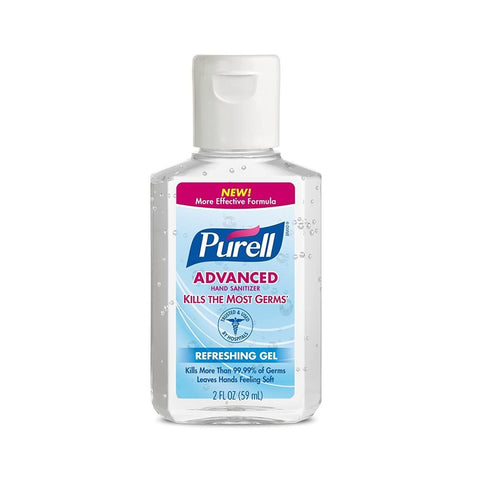 Purell Gel Hand Sanitizer 2oz 24/case