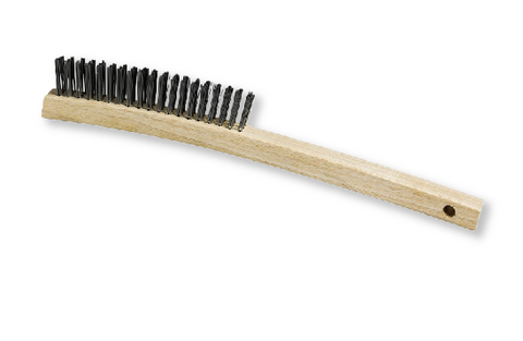 4 Row Shoe Handle Wire Scratch Brush