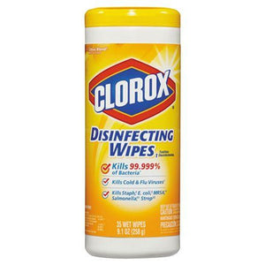 Clorox Disinfecting Wipes - Lemon 75 Wipes