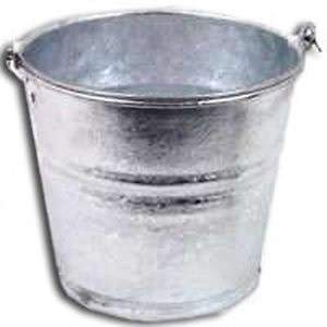 Standard Galvanized Pail 10.5 qt/2.6 gal