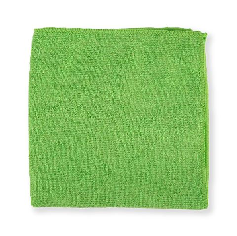 Green Microfibre Towels 14X14