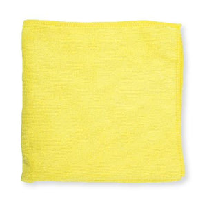 Yellow Microfibre Towels 14X14