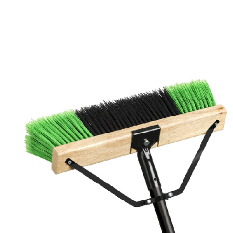 Ryno All Purpose Push Broom c/w Handle/Brace 24"