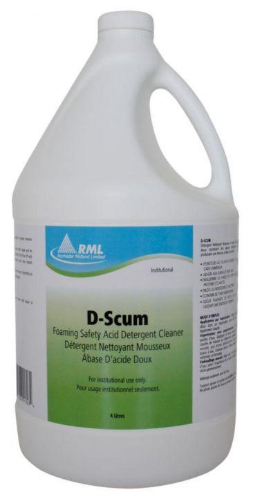 D-Scum - Foaming Cleaner Descaler 4 Ltr