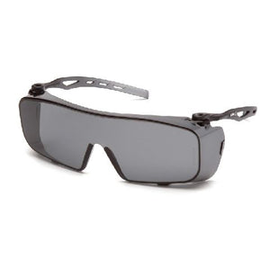 Cappture Gray H2X Anti-Fog Safety Glasses