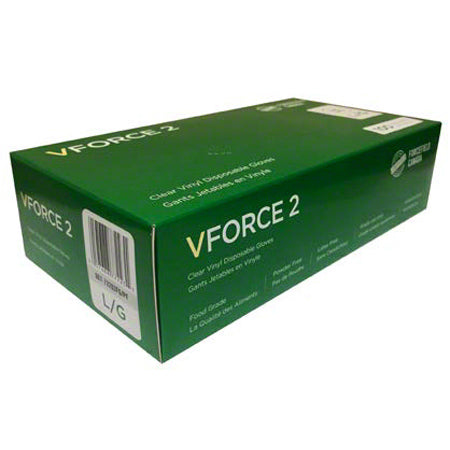 V Force2 Vinyl PF 4mil Large 100/Box