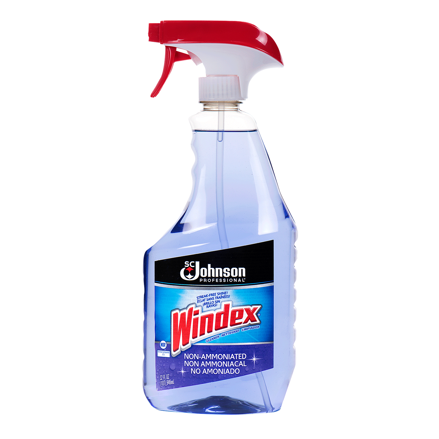 Windex PRO NON-AMMONIATED Glass Cleaner 946ml 12/cs