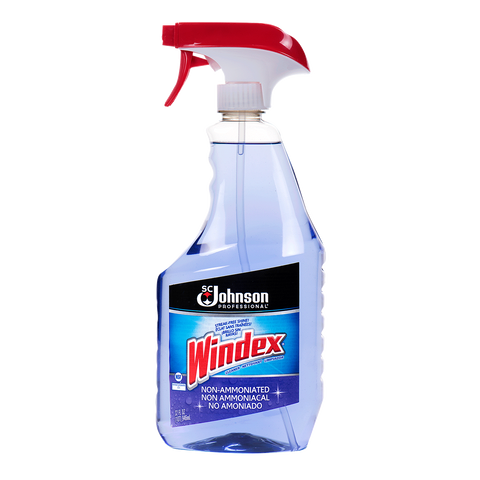 Windex PRO NON-AMMONIATED Glass Cleaner 946ml 12/cs