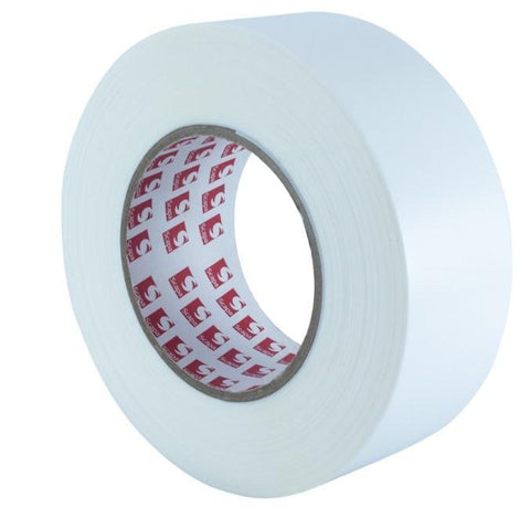 3" White Polyethylene Tape 72mm x 55m Roll